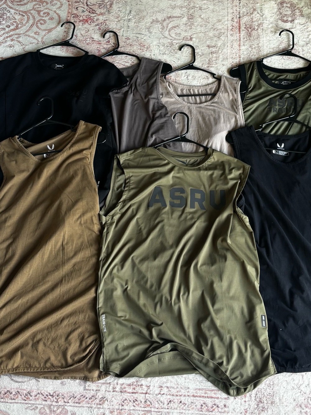 ASRV Men’s Large Athletic Tanks Bundle